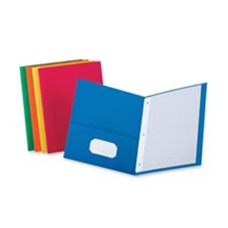 ESSELTE PENDAFLEX CORPORATION Esselte Pendaflex Corporation ESS57713 Twin Pocket Portfolio- w-Fstnrs- 11in.x8-.50in.- Assorted ESS57713